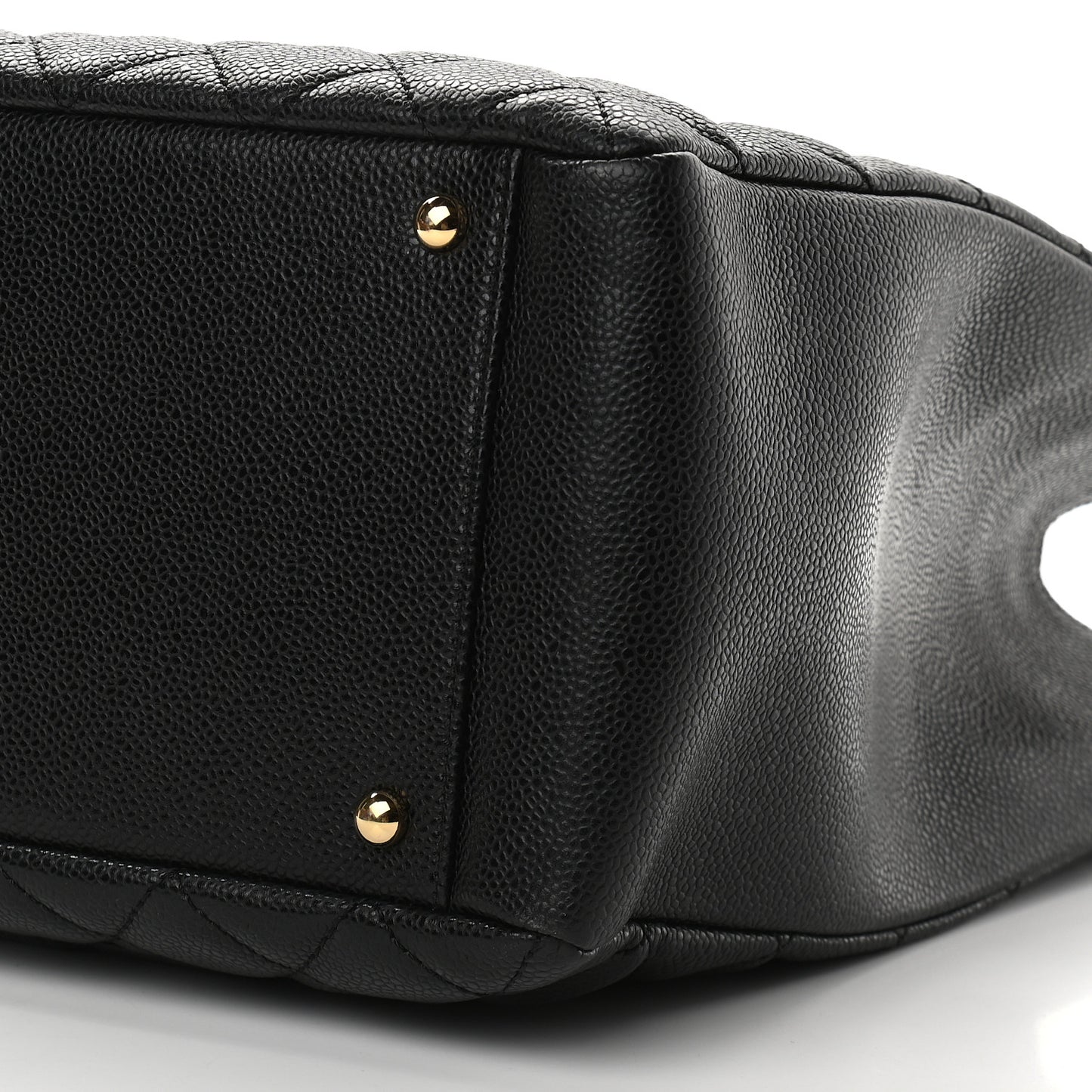 Caviar Quilted XL Grand Shopping Tote GST Black