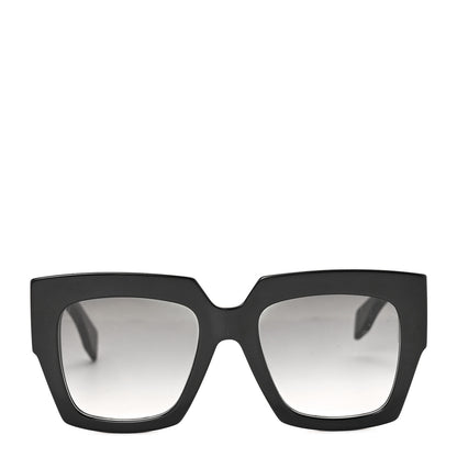 Fendi Facets Square Sunglasses FF 0263/S Black 2 of 7