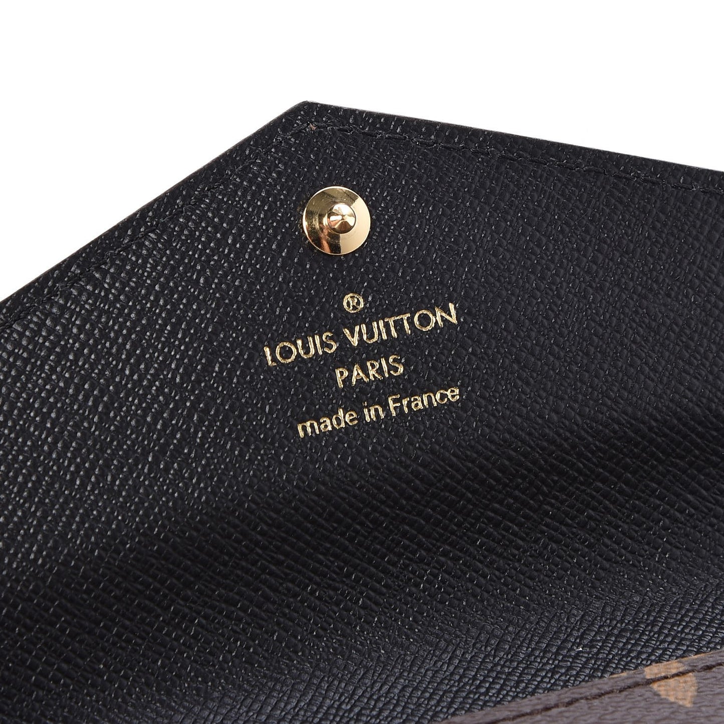 Monogram Daily Organizer Envelope Insert Black