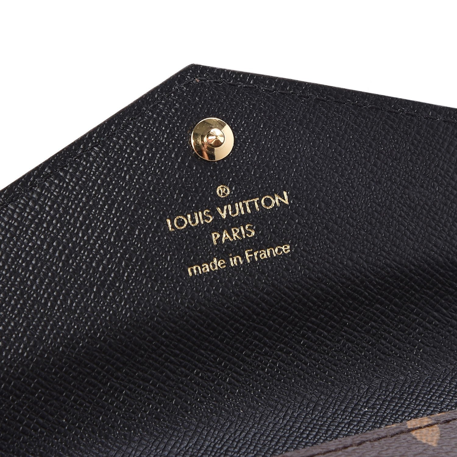 Louis Vuitton Monogram Daily Organizer Envelope Insert Black 6 of 7