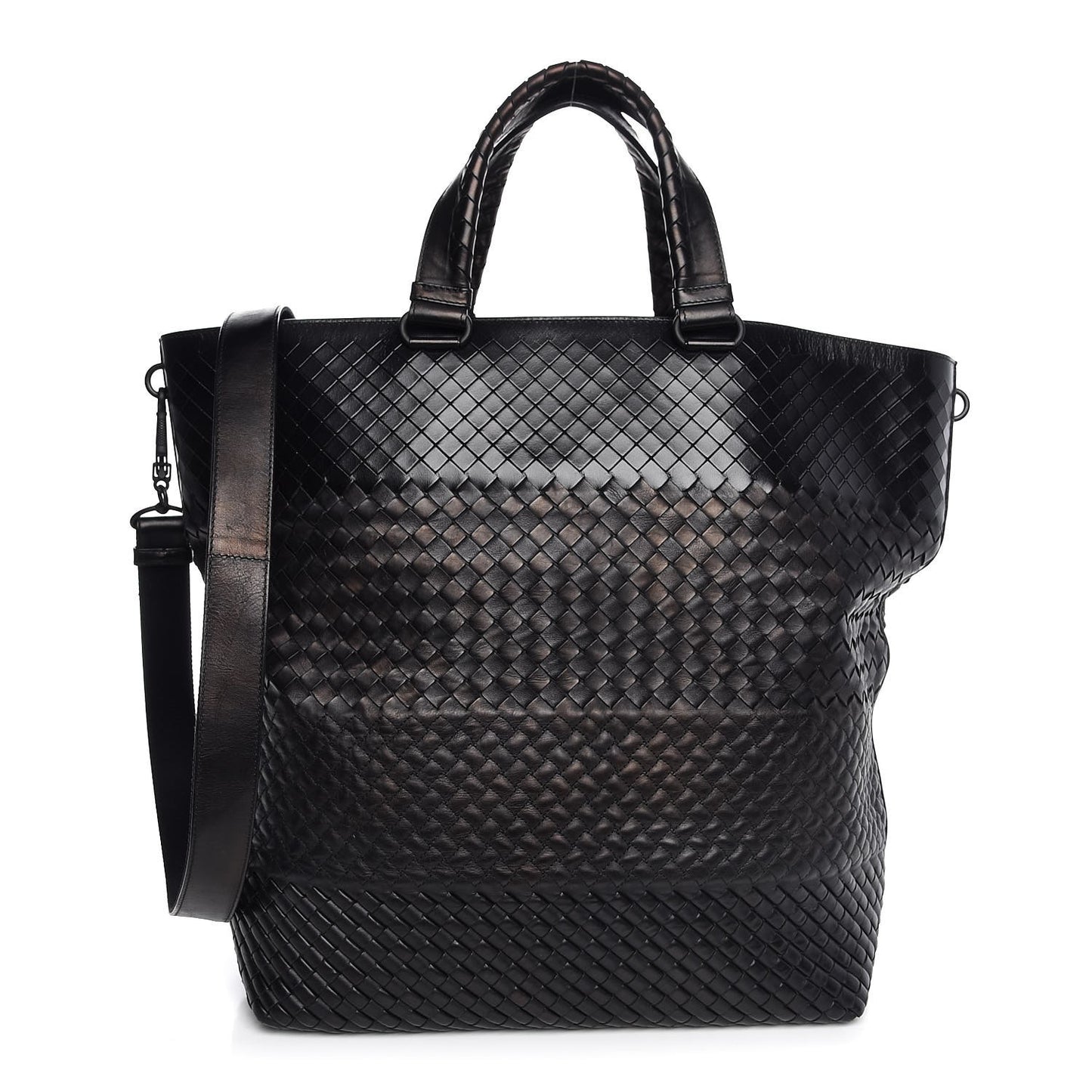 Nappa Intrecciato Tote Nero Black