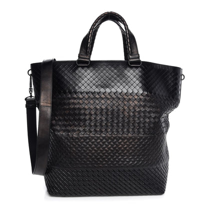 Bottega Veneta Nappa Intrecciato Tote Nero Black 1 of 8