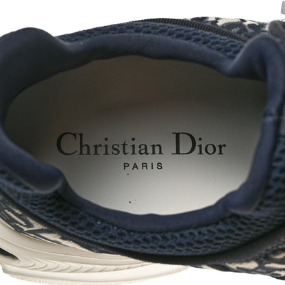 Christian Dior Technical Fabric Oblique D-Wander Sneakers 40.5 Deep Blue 6 of 10
