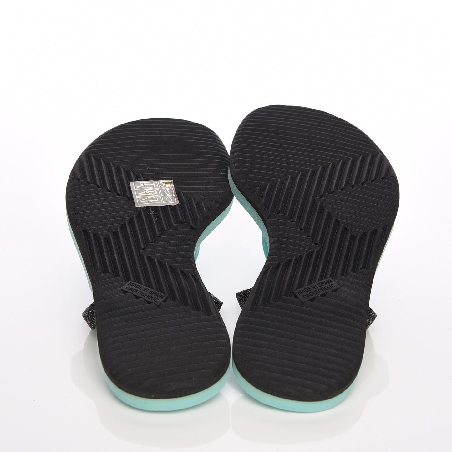 Canvas Acetate Kala Nera Sandals 35 Vert Celadon Carbone