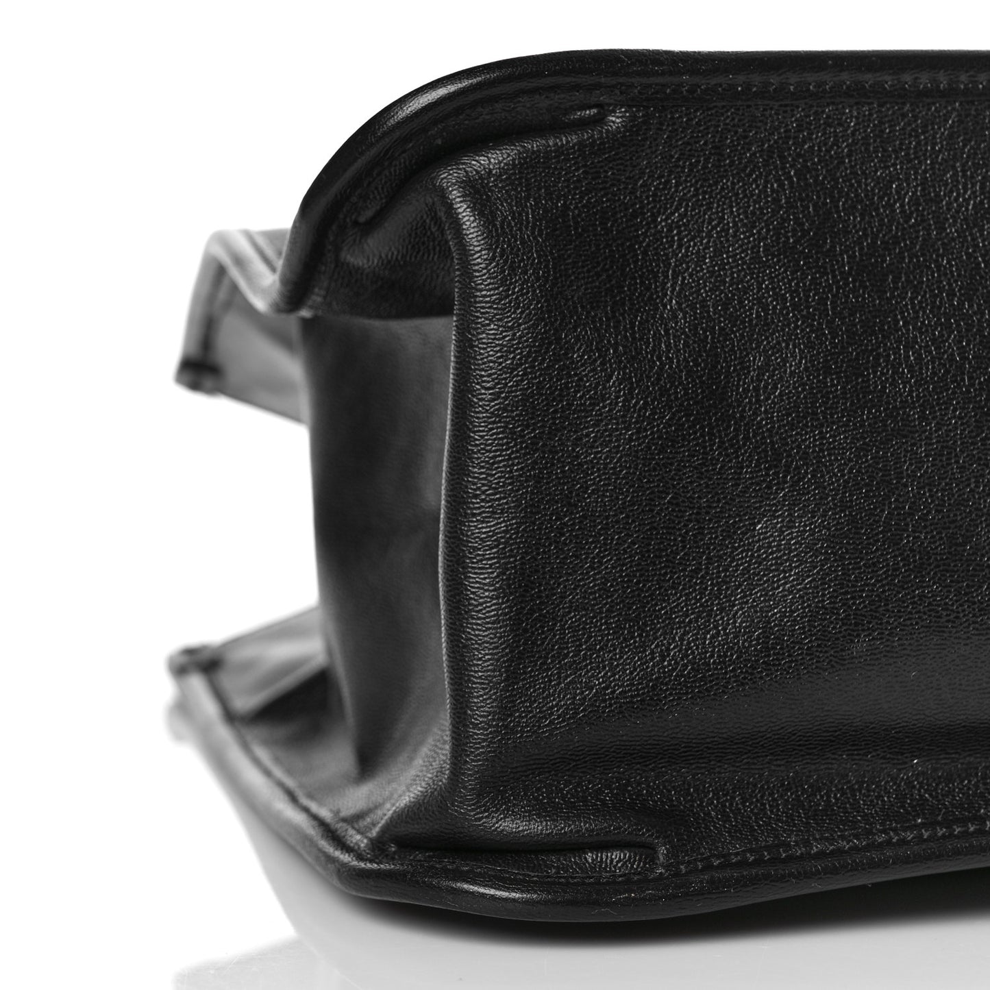 New Sakai Calfskin Lux Horsebit 1955 Tote Bag Black
