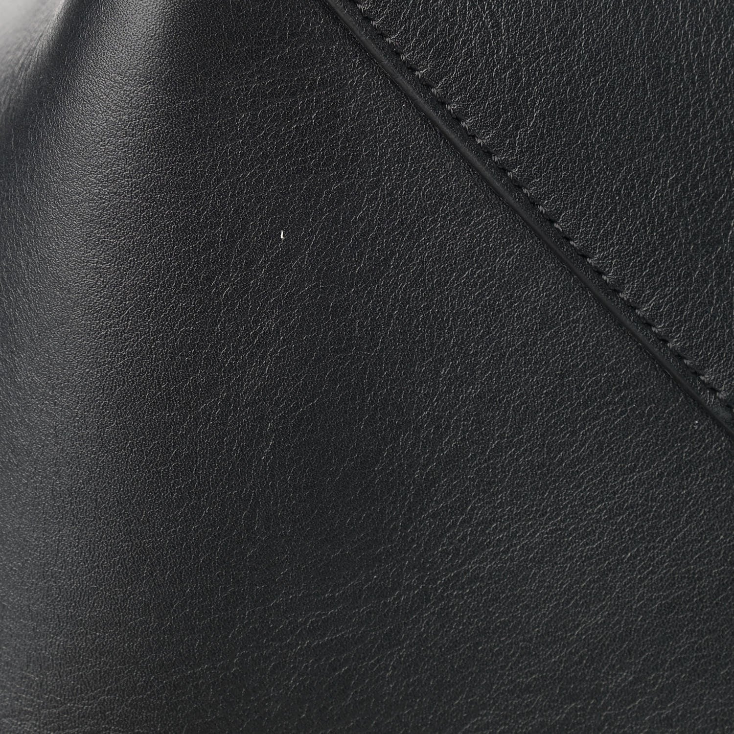 Celine Calfskin Large Clasp Cabas Black 13 of 16