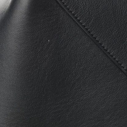 Celine Calfskin Large Clasp Cabas Black 13 of 16