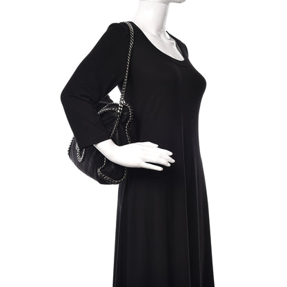 Stella McCartney Shaggy Deer Falabella Fold Over Tote Black 2 of 16