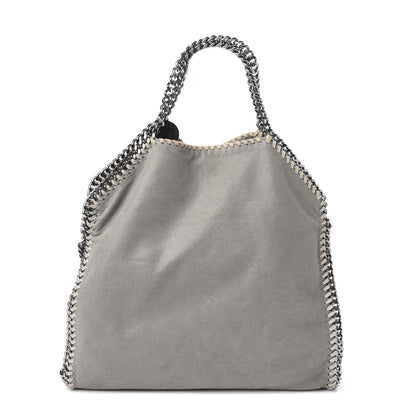 Stella McCartney Shaggy Deer Falabella Fold Over Tote Grey 1 of 9
