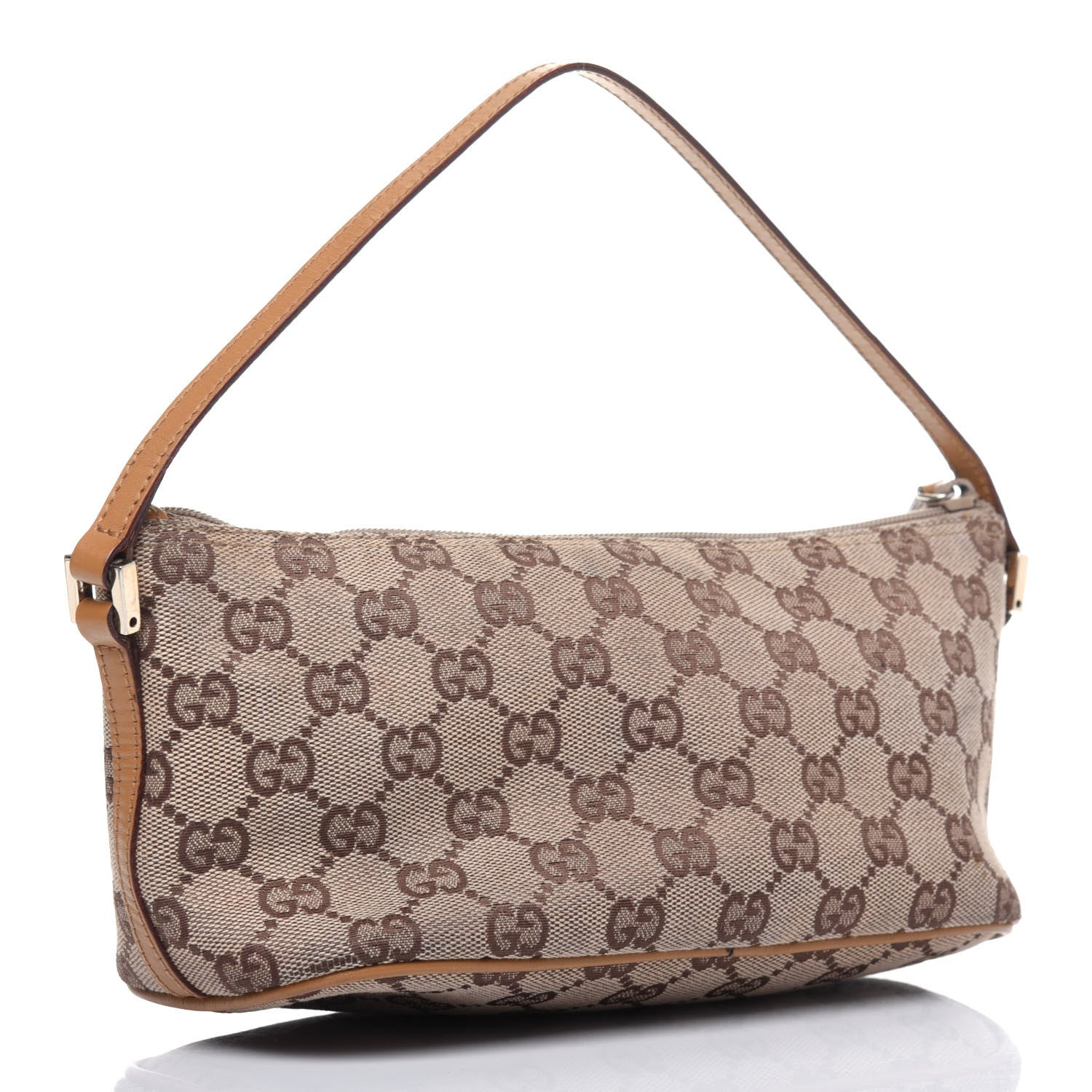 Gucci Monogram Boat Pochette Brown 3 of 16