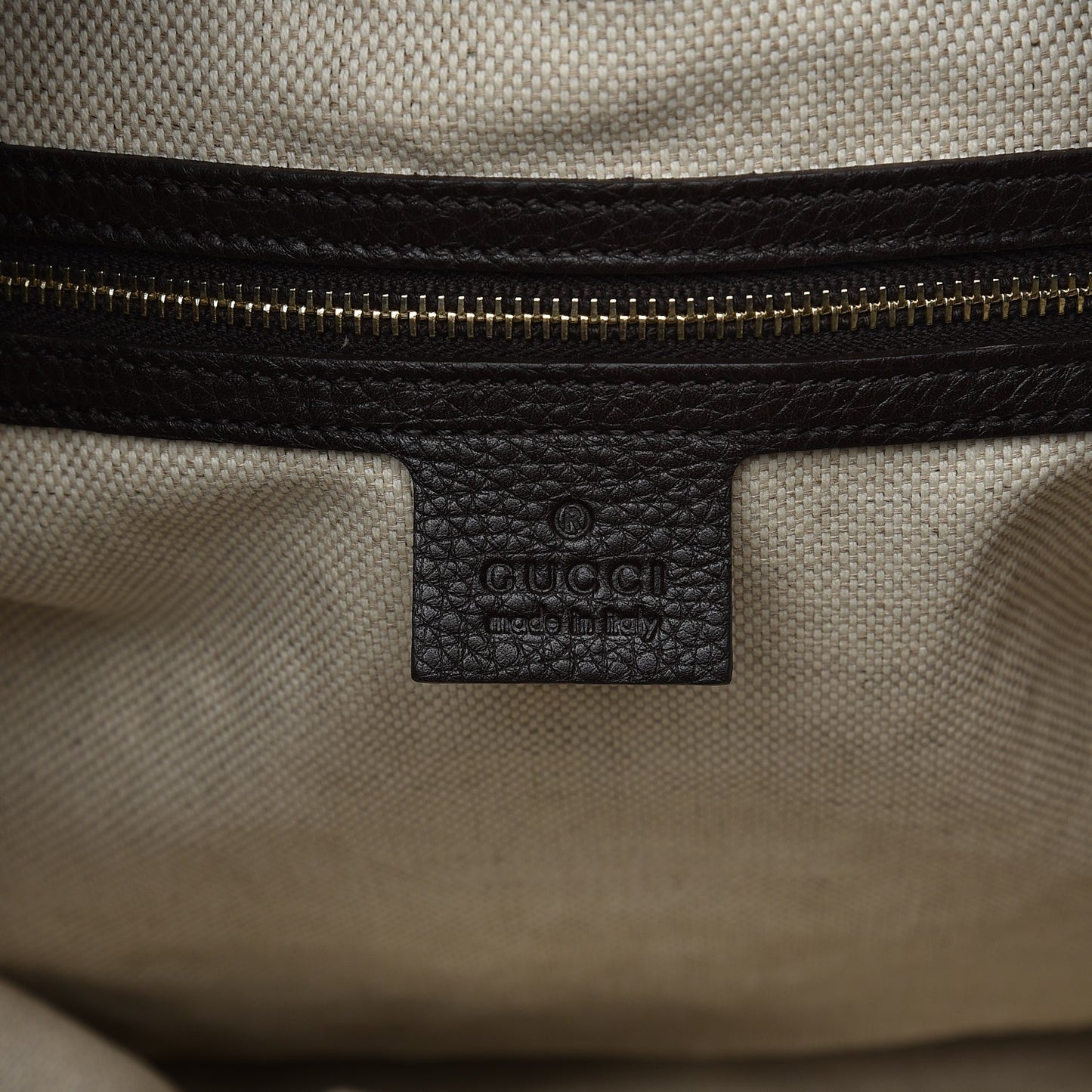 Monogram Medium Diana Bamboo Shoulder Bag Dark Brown