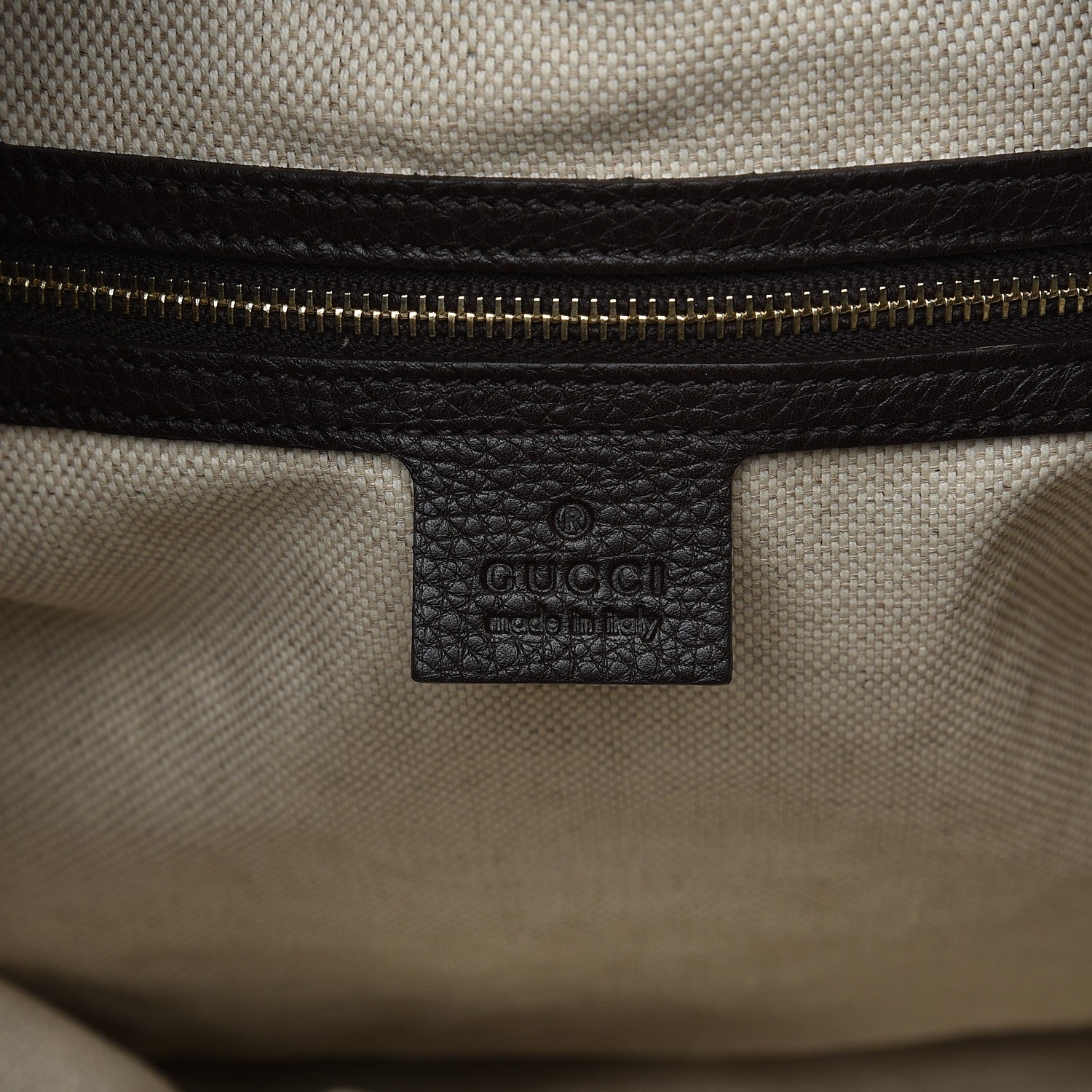 Gucci Monogram Medium Diana Bamboo Shoulder Bag Dark Brown 6 of 7