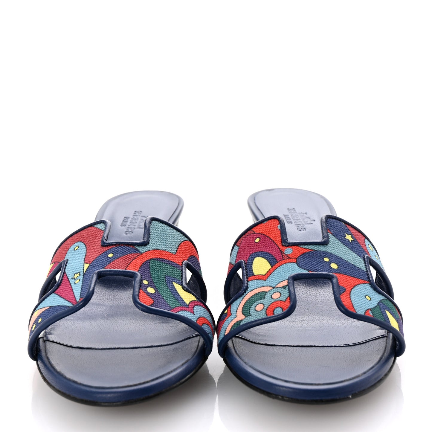 Canvas Faubourg Rainbow Oasis Sandals 35 Multicolore Bleu Maritime