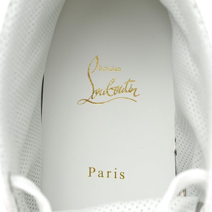 Christian Louboutin Mens Louis Tarot Print Orlato Flat Sneakers 44 Black Multicolor 7 of 14