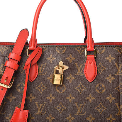 Louis Vuitton Monogram Flower Tote Coquelicot 9 of 10