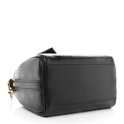 Louis Vuitton Monogram Ink Speedy BB Black 3 of 9