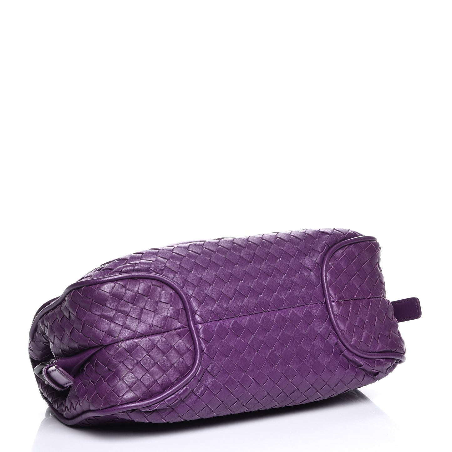 Nappa Intrecciato Rialto Shoulder Bag Monalisa