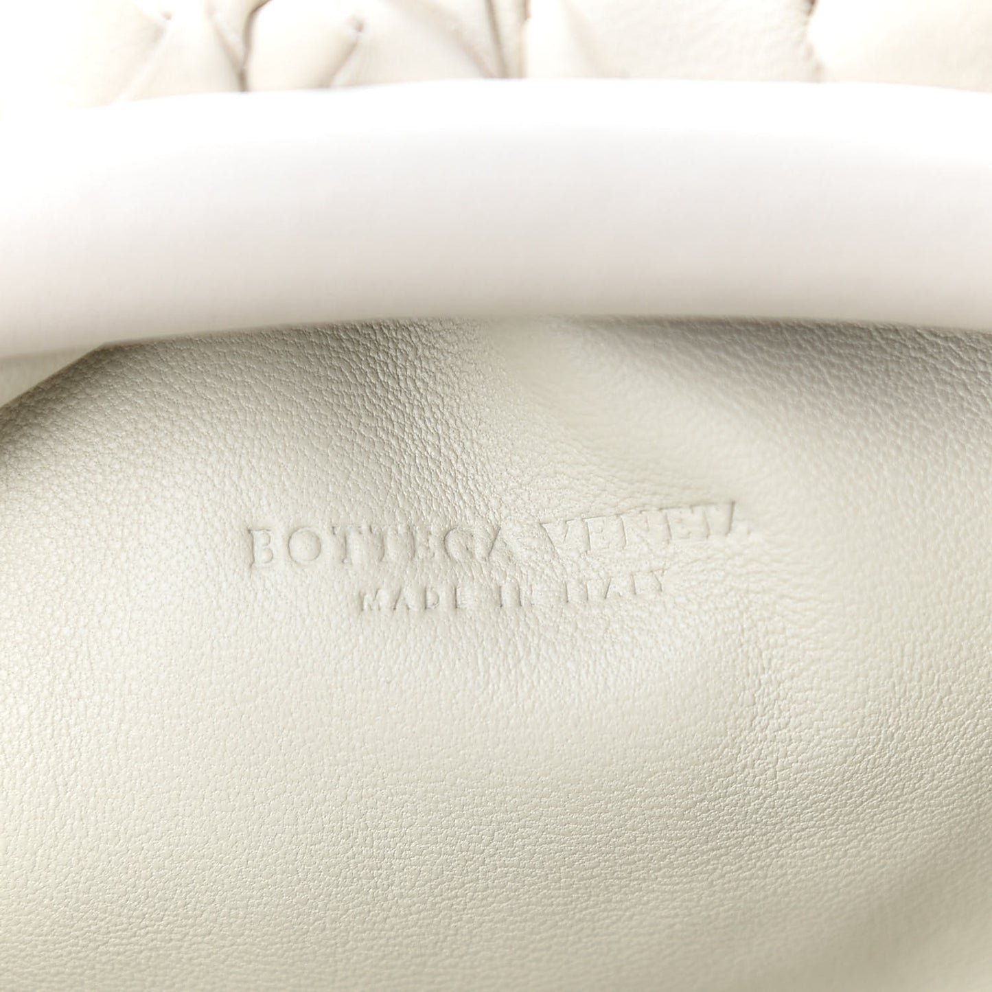 Nappa Intrecciato The Mini Pouch Plaster