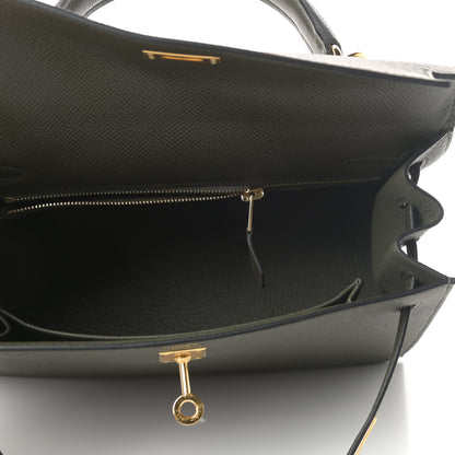 Hermes Epsom Kelly Sellier 25 Vert De Gris 5 of 10