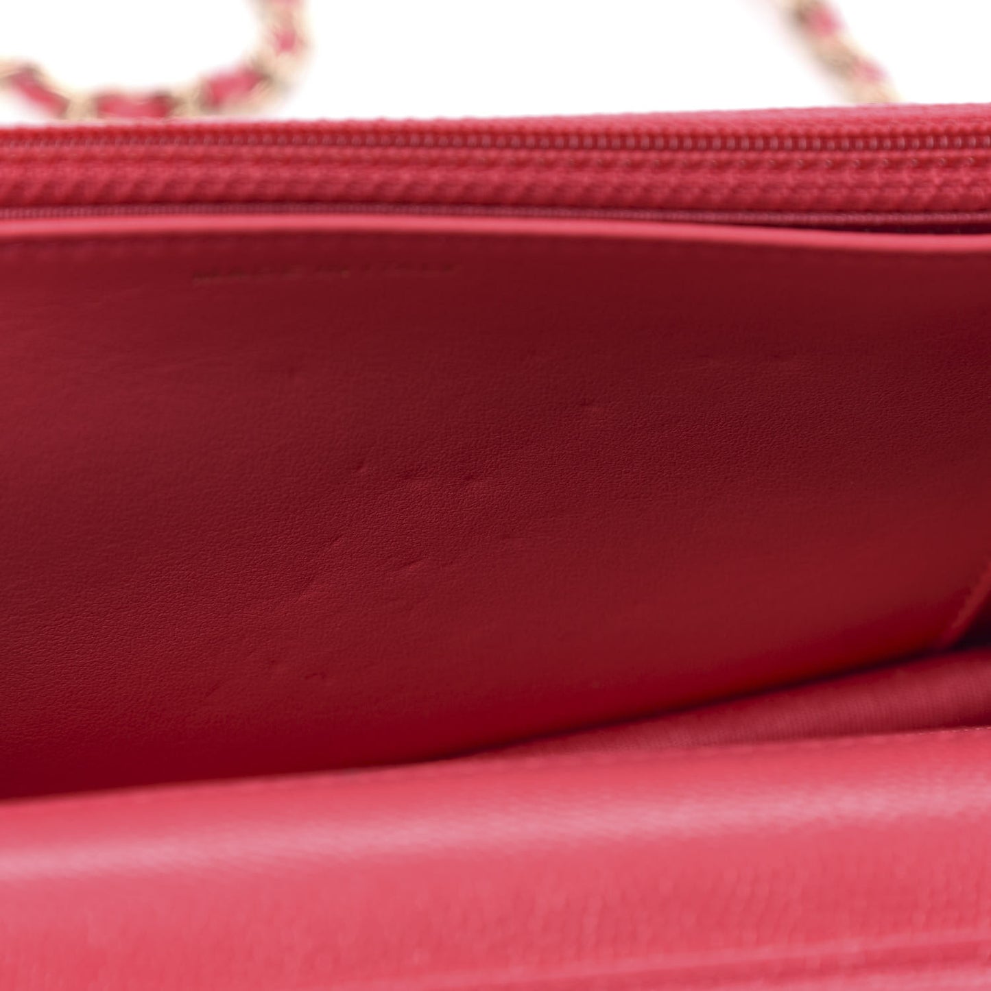 Caviar Quilted French New Wave Chain CC Wallet On Chain WOC Pink