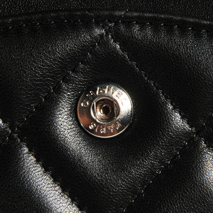 Chanel Lambskin Quilted Maxi Double Flap Black 9 of 9