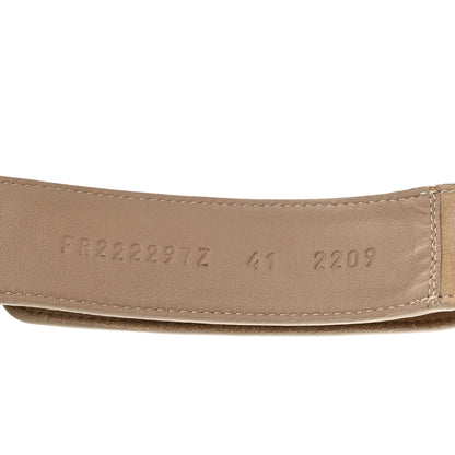 Hermes Suede Goatskin Womens Chypre Sandals 41 Beige Argile 8 of 9