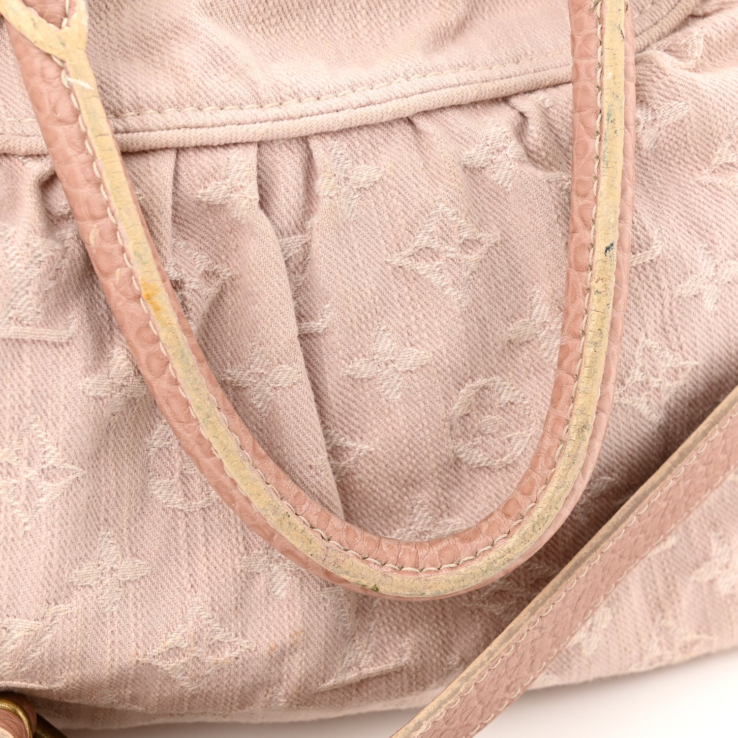 Louis Vuitton Denim Neo Cabby MM Rose 10 of 13