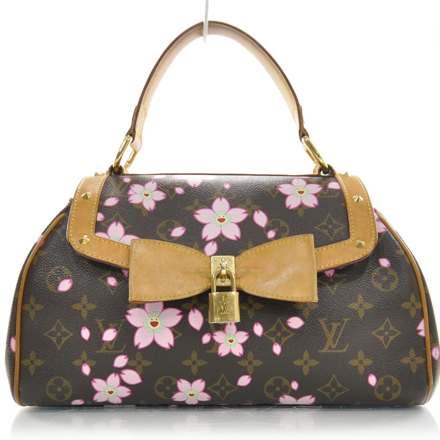 Louis Vuitton Monogram Cherry Blossom Sac Retro Bag Brown 1 of 8