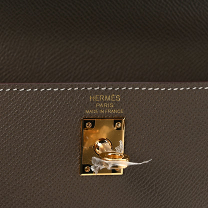 Hermes Epsom Kelly Sellier 25 Etoupe 6 of 9