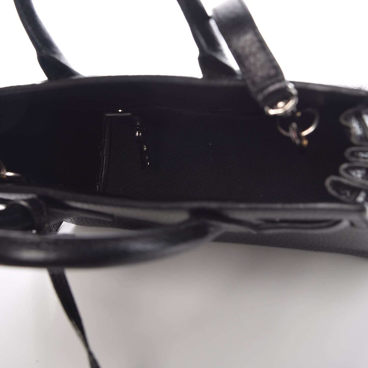 Saint Laurent Grained Calfskin Nano Sac De Jour Black 5 of 16