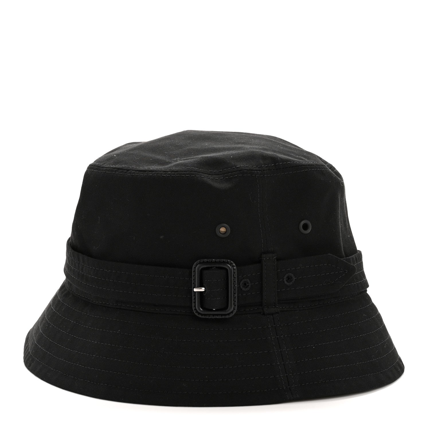 Burberry Cotton Gabardine Bucket Hat L Black 1 of 10