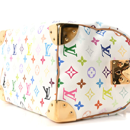 Louis Vuitton Monogram Multicolor Speedy 30 White 8 of 8