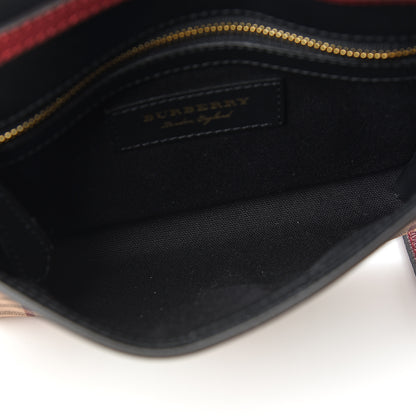 Burberry Haymarket Check Small Loxley Crossbody Bright Toffee 4 of 9