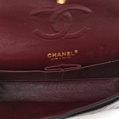 Chanel Lambskin Quilted Medium Double Flap Black 6 of 11