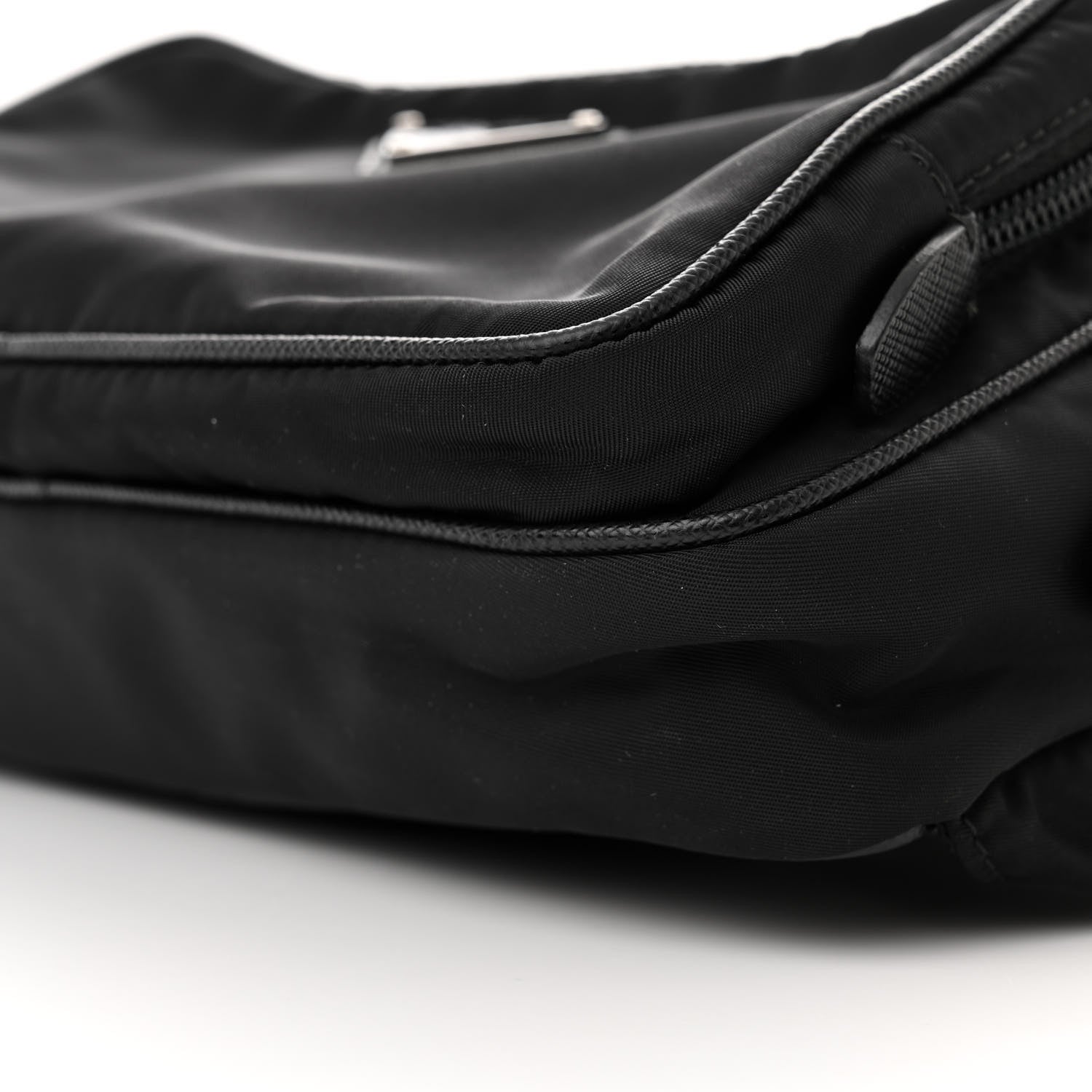 Prada Re-Nylon Saffiano Belt Bag L Black 9 of 9