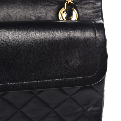 Chanel Lambskin Quilted Small Double Flap Black 11 of 17