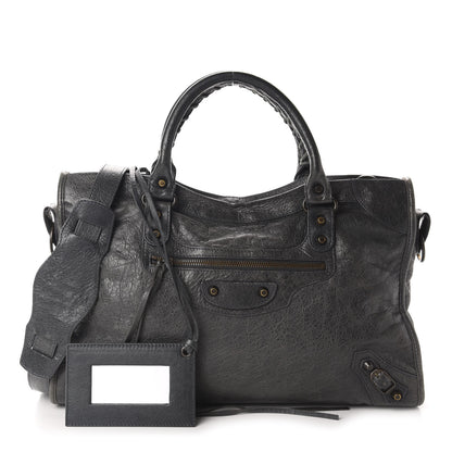 Balenciaga Agneau Classic Hardware City Anthracite 1 of 11