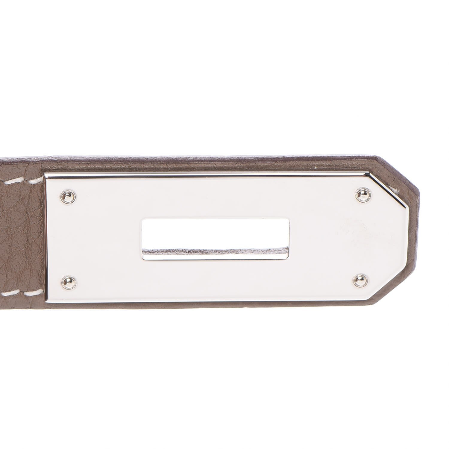 Hermes Taurillon Clemence Retourne Kelly 40 Etoupe 20 of 36
