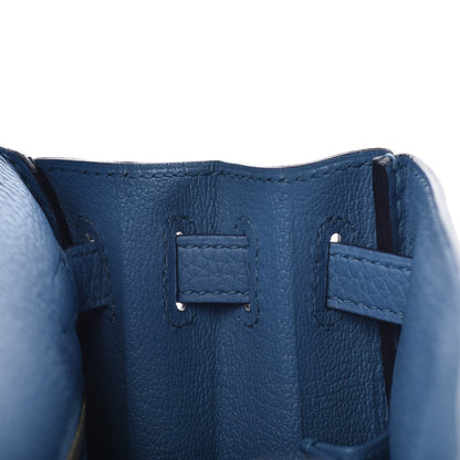 Hermes Togo Kelly Retourne 25 Azur 18 of 31