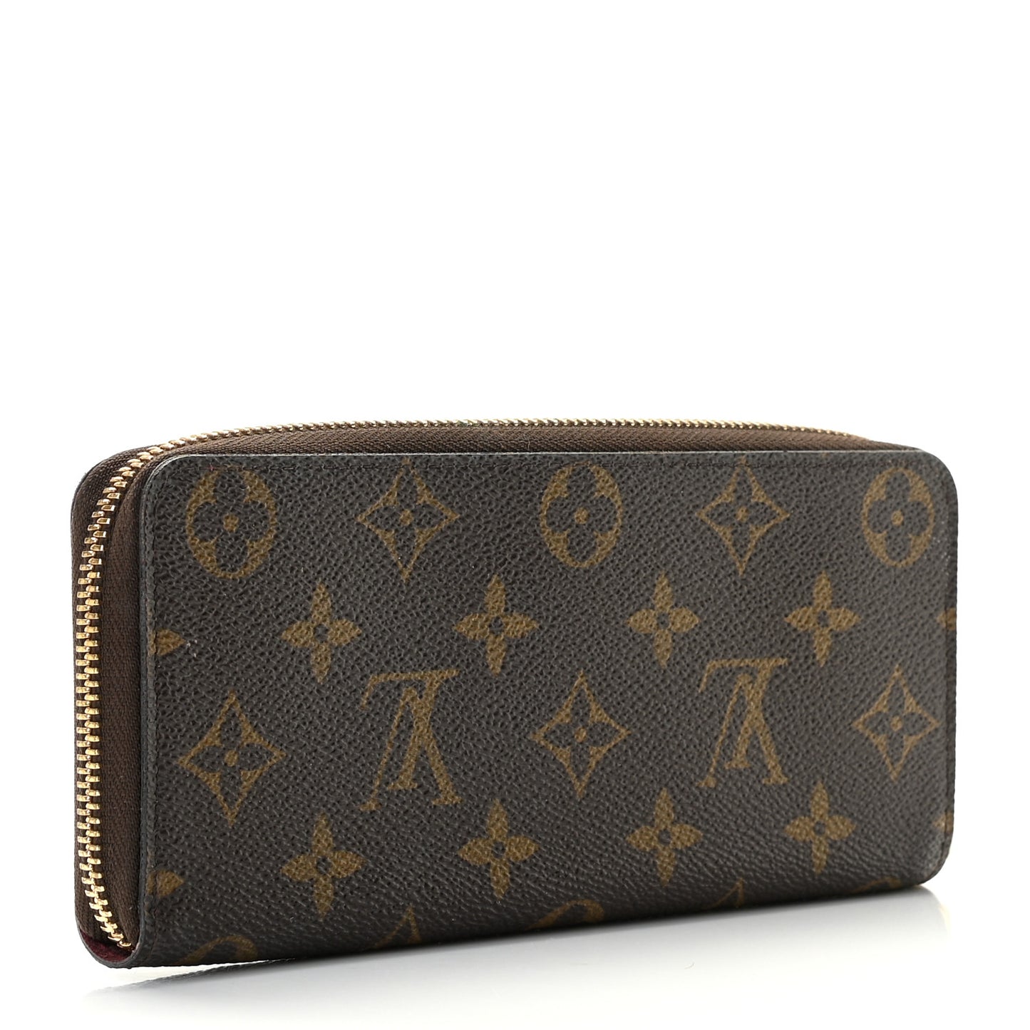 Monogram Clemence Wallet Fuchsia