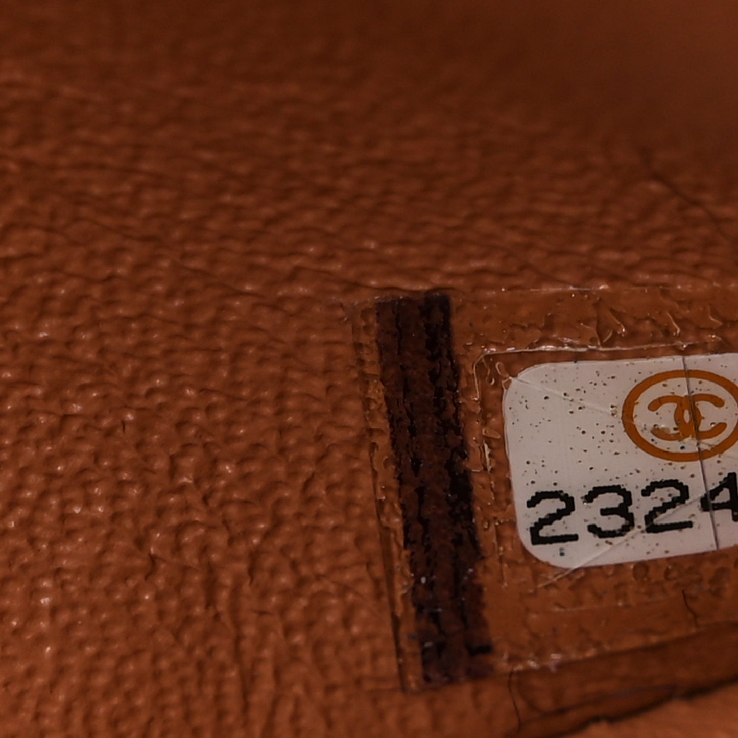 Lambskin Quilted Medium Double Flap Brown