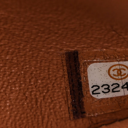 Chanel Lambskin Quilted Medium Double Flap Brown 7 of 9