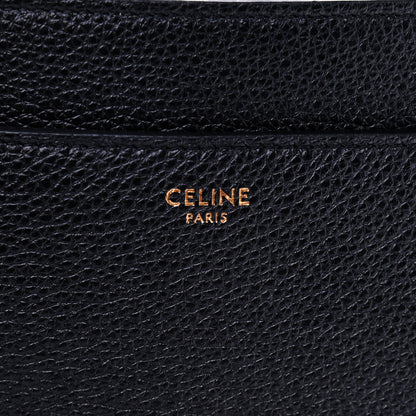 Celine Grained Calfskin Classique 16 Top Handle Bag Black 8 of 9
