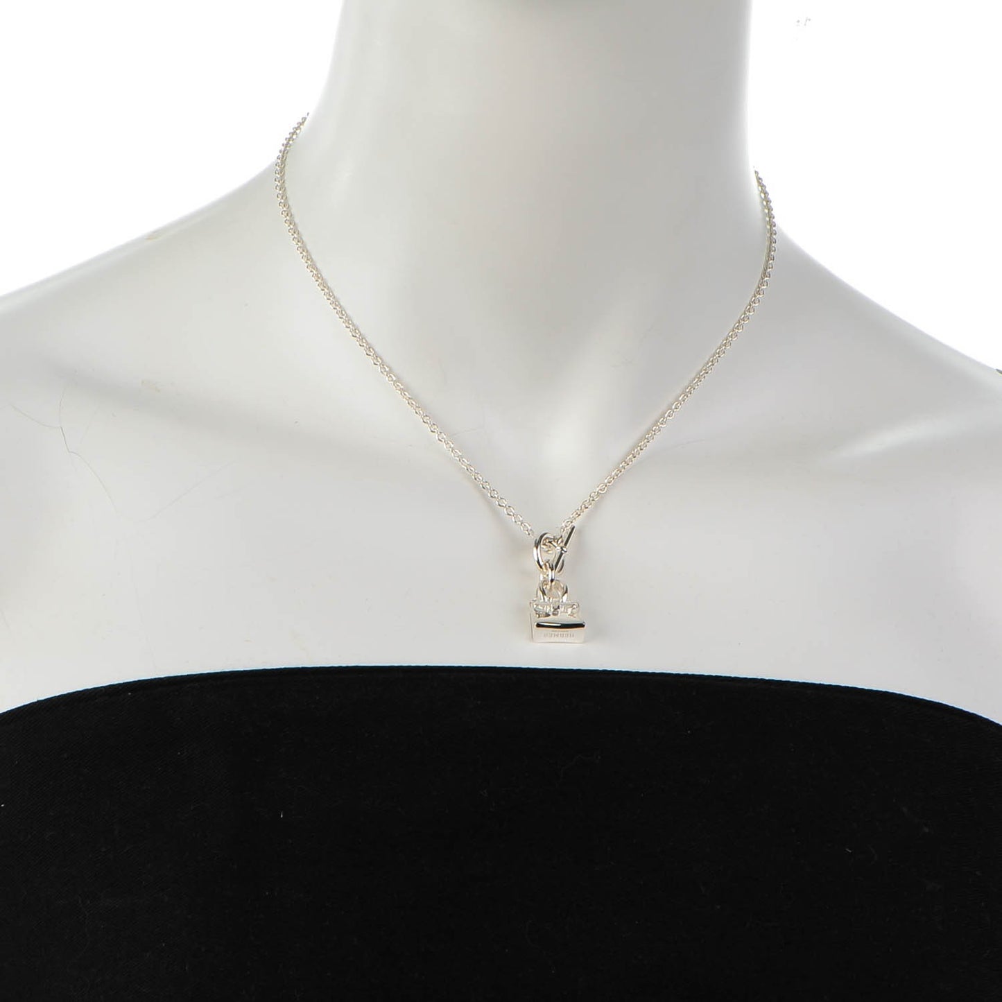 Sterling Silver Birkin Amulette Pendant Necklace