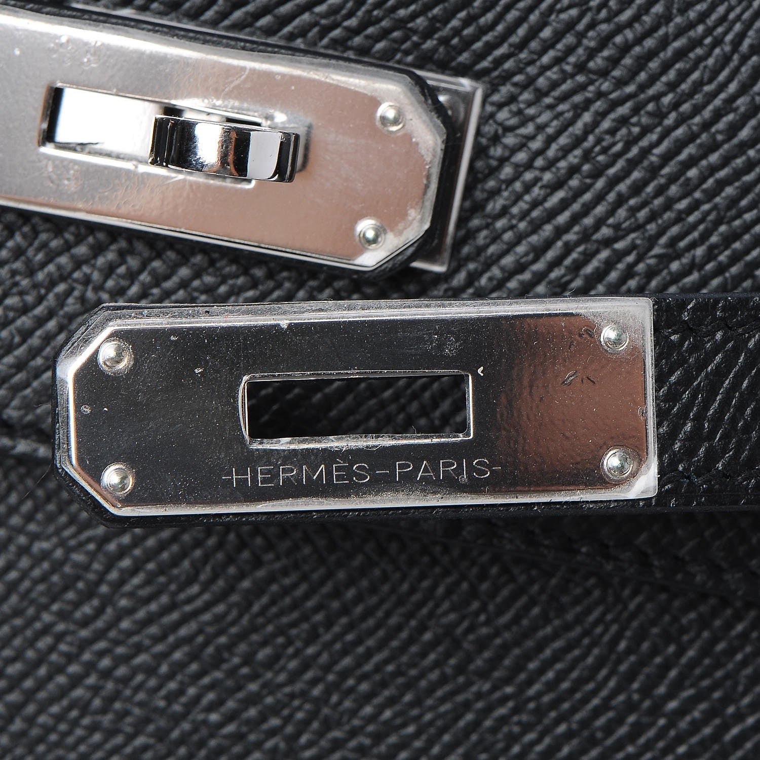 Hermes Epsom Kelly Sellier 28 Black 11 of 38