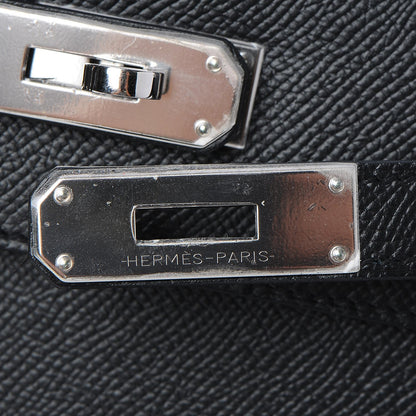 Hermes Epsom Kelly Sellier 28 Black 11 of 38
