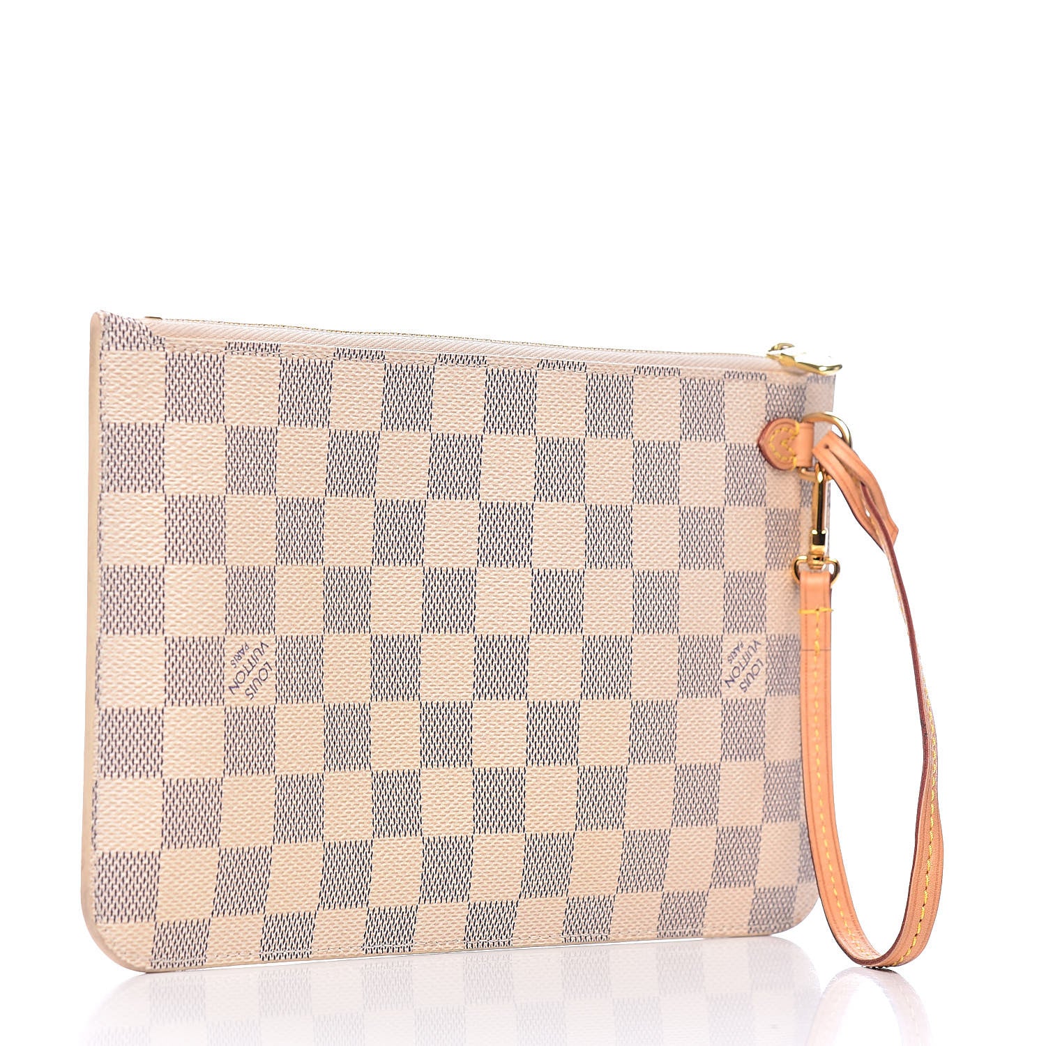 Louis Vuitton Damier Azur Neverfull MM GM Pochette 3 of 8