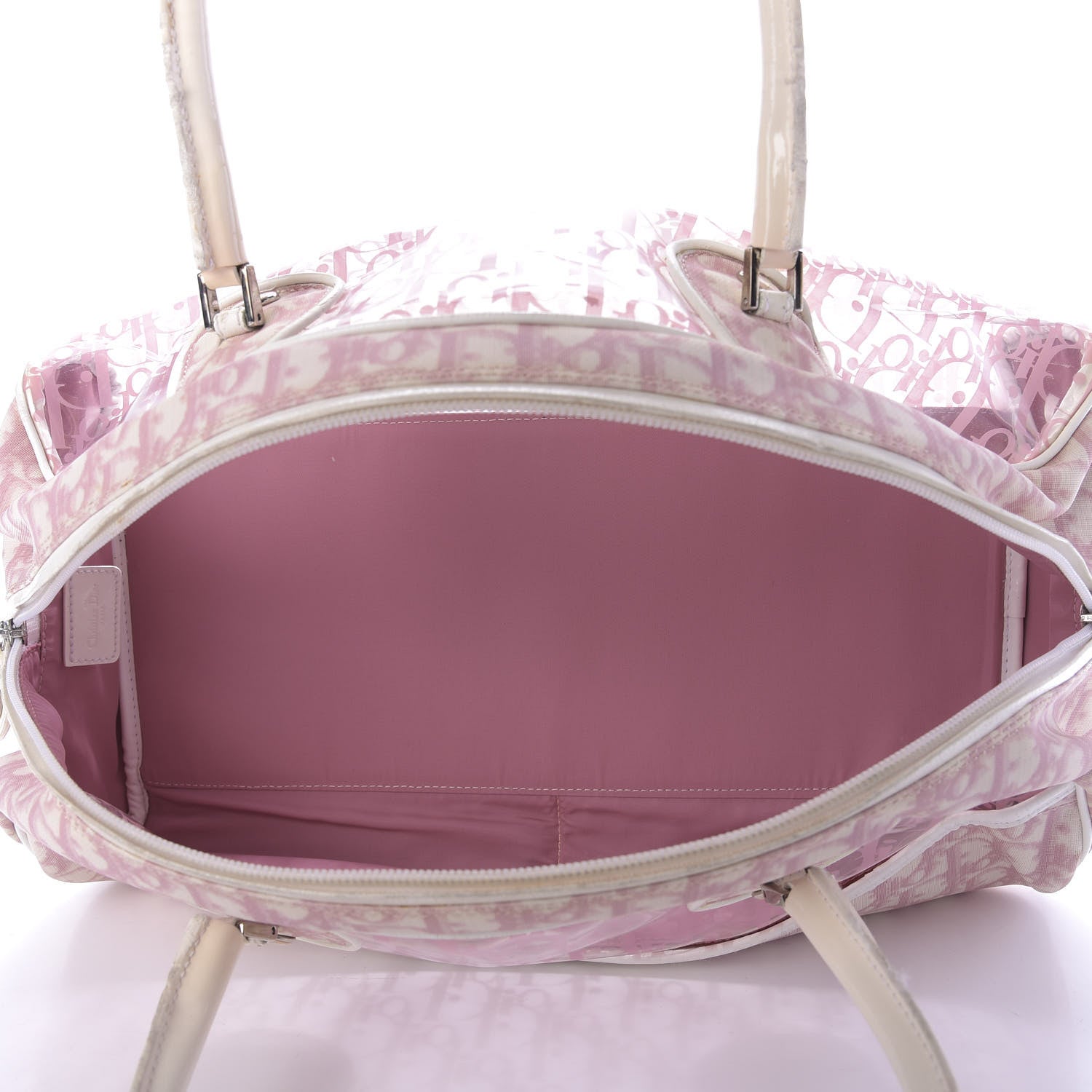 Christian Dior Monogram PVC Bowler Pink 5 of 13