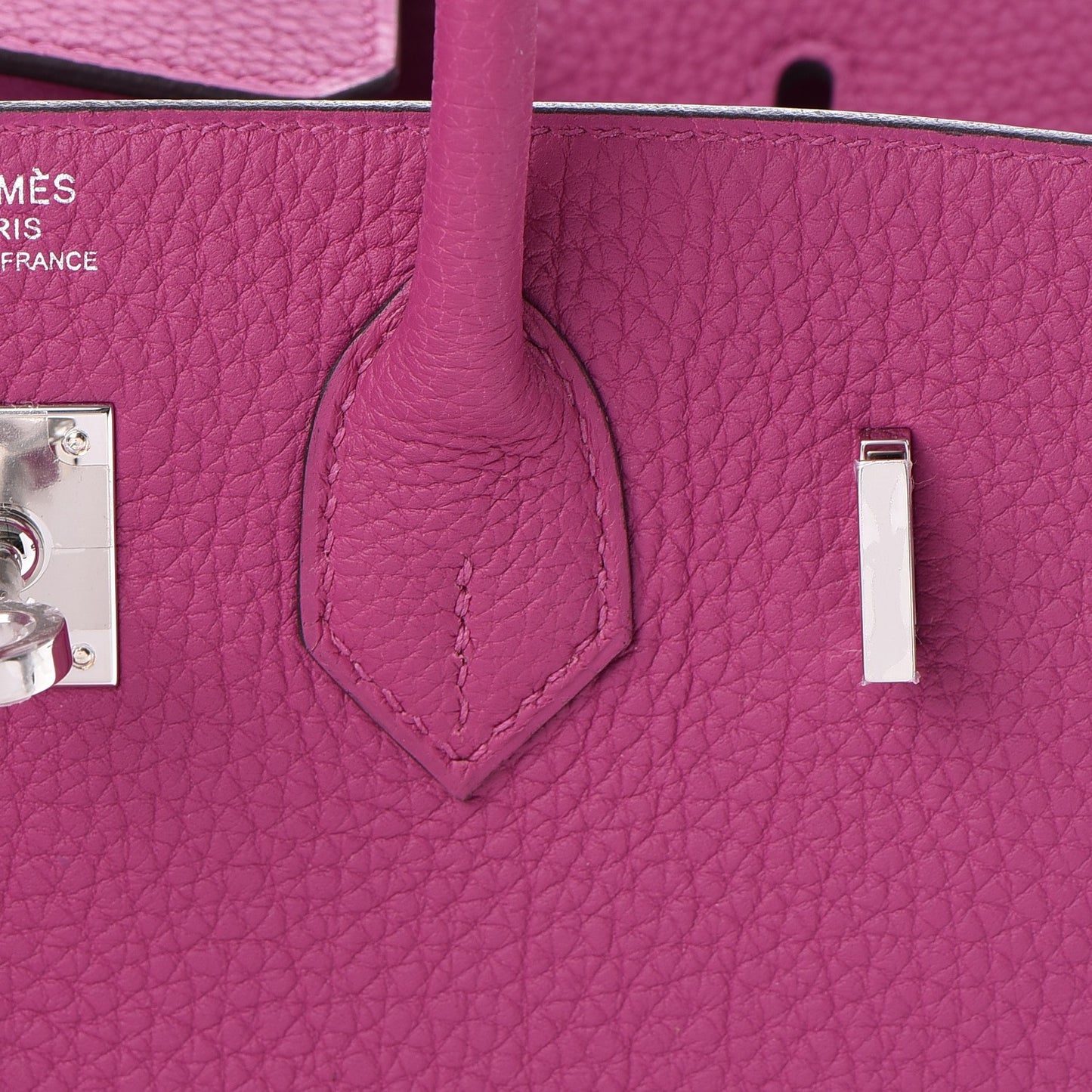 Togo Birkin 25 Rose Pourpre