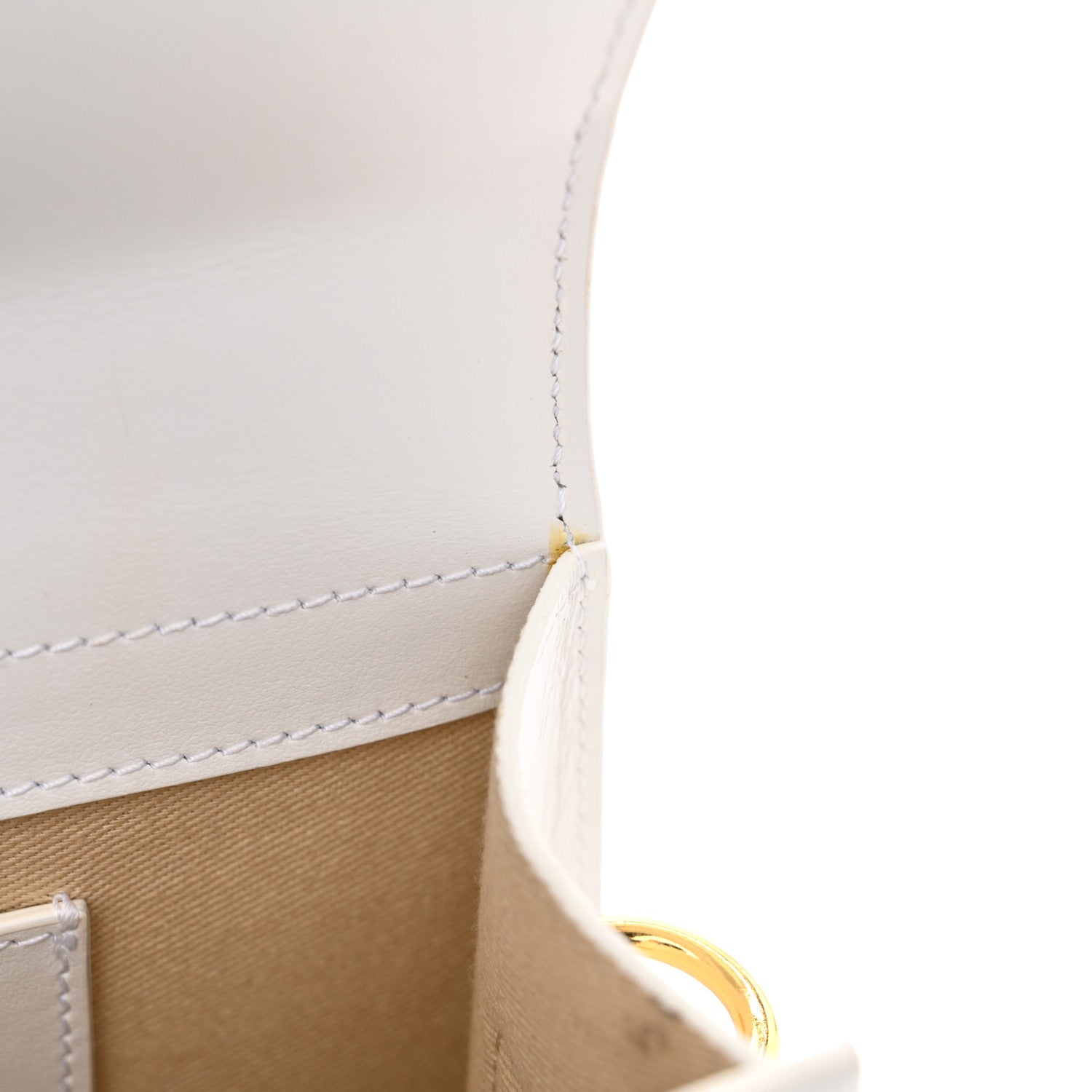 Jacquemus Smooth Calfskin Le Grand Bambino White 10 of 14